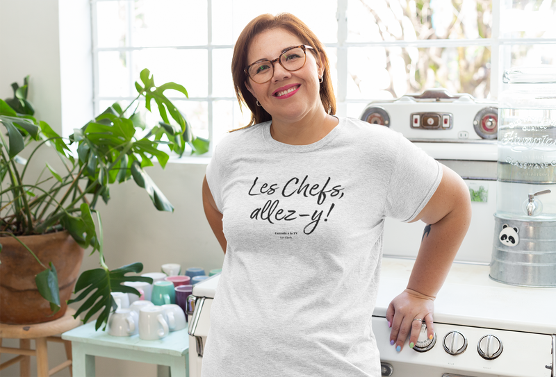 T-shirt chiné Les chefs, allez-y