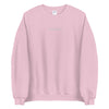 Sweat-shirt - LVEB en calvaire rose