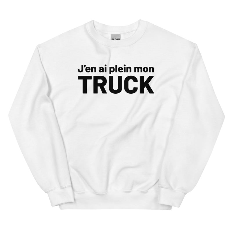 Sweat-shirt plein mon truck