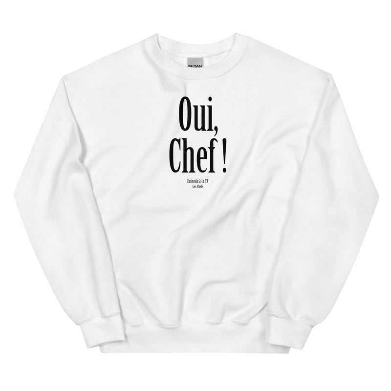 Sweat-shirt Oui, Chef!