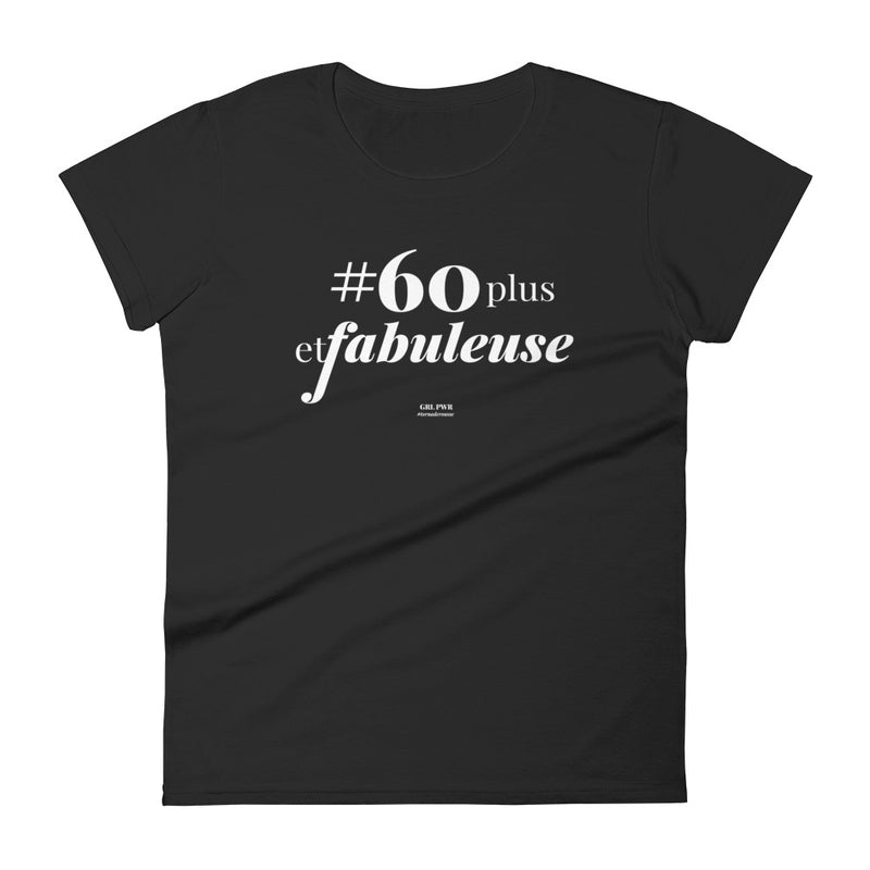 T-shirt ajusté femme 60plusetfabuleuse