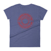 T-shirt ajusté femme - Road trip - Rouge