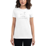 T-shirt ajusté femme Lion