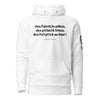 Sweat à Capuche Unisexe - Des patates