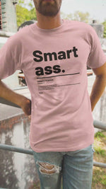 T-shirt unisexe doux smart ass