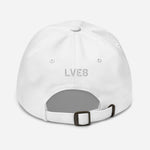 Casquette Baseball -  Slogan LVEB - Blanc