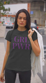 T-shirt ajusté GRL PWR