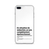 Étui pour iPhone citation - Séduction