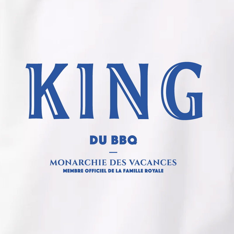 Sweat-shirt king bleu
