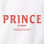 T-shirt unisexe doux prince rouge