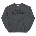 Sweat-shirt Remplir le Cosmos