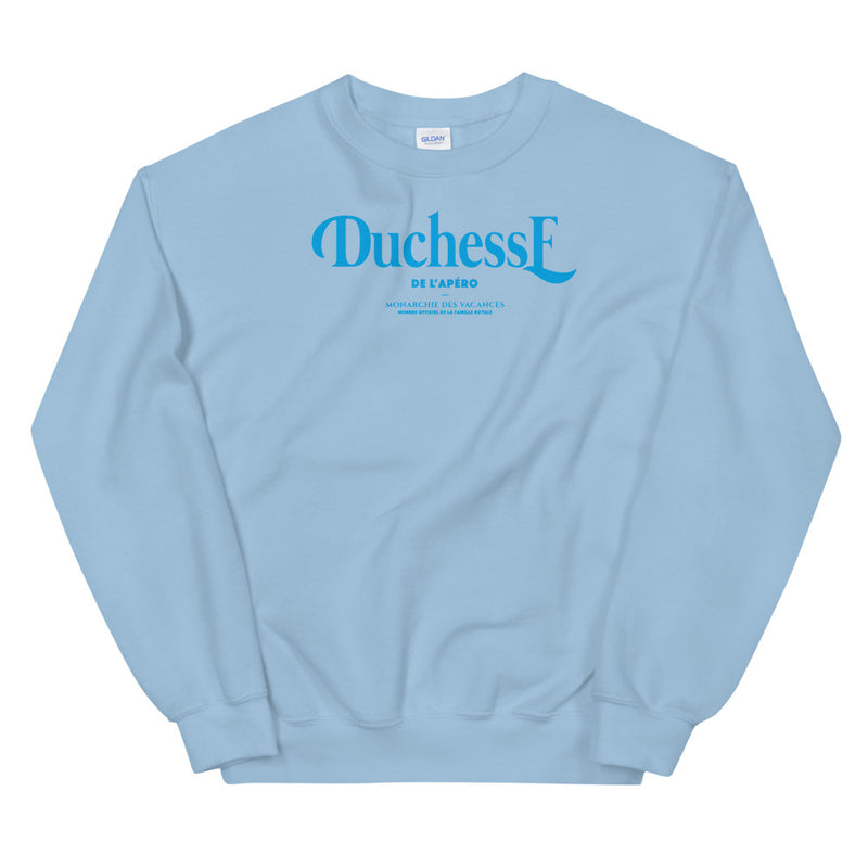 Sweat-shirt duchesse bleu
