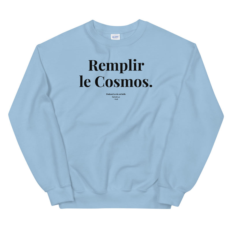 Sweat-shirt Remplir le Cosmos