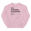 Sweat-shirt - Ç la va-comme-je-te-pousse