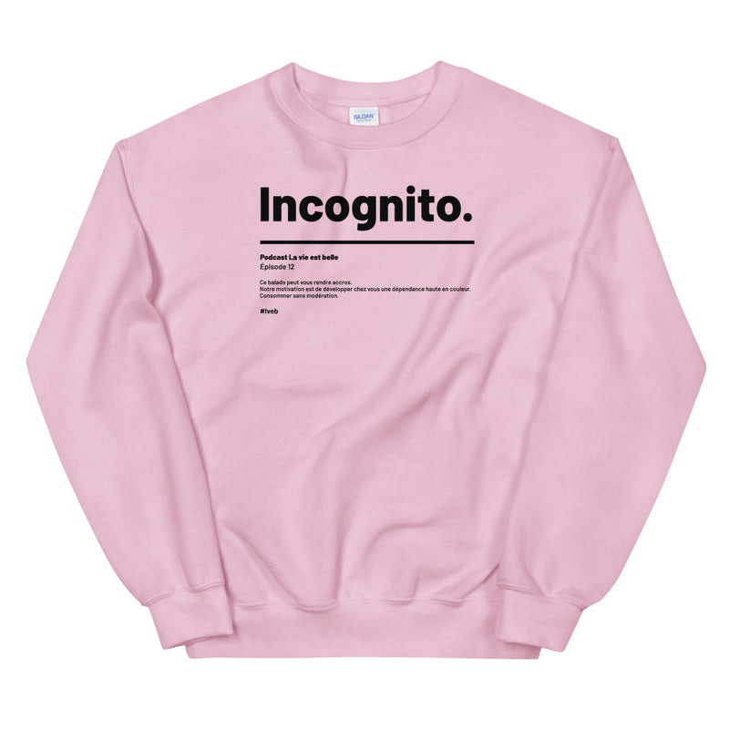 Sweat-shirt Incognito