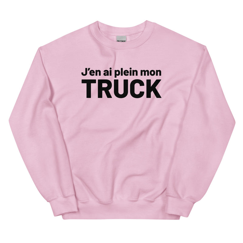 Sweat-shirt plein mon truck