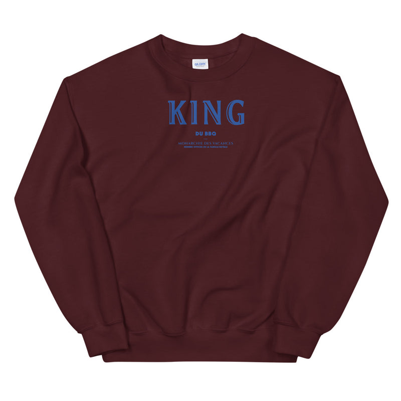 Sweat-shirt king bleu