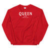 Sweat-shirt queen rouge