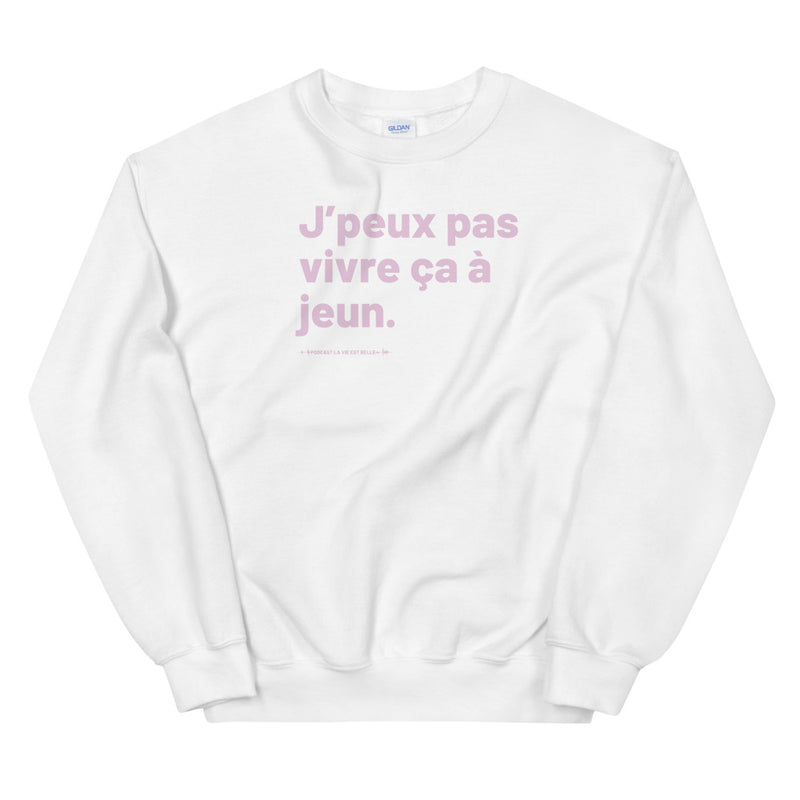 Sweat-shirt - Slogan LVEB - Pastel