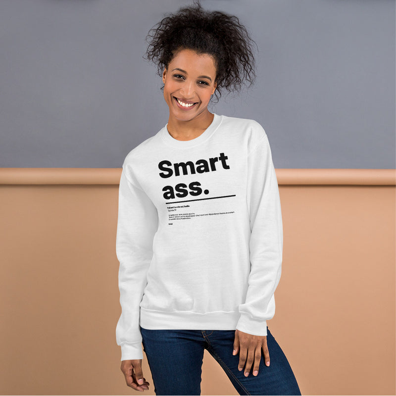 Sweat-shirt smart ass