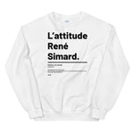 Sweat-shirt L'attitude René Simard