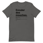 T-shirt unisexe doux - Enculer des mouches