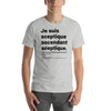 T-shirt unisexe doux - Sceptique ascendant sceptique