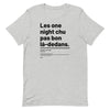 T-shirt unisexe doux - Les one night