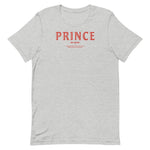 T-shirt unisexe doux prince rouge