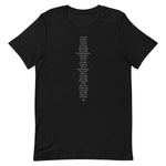 T-shirt unisexe doux - Multilingue calligraphique - Blanc
