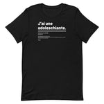 T-shirt unisexe - Adoleschiante