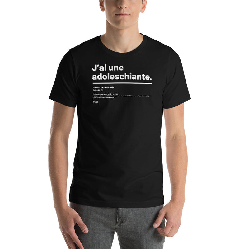 T-shirt unisexe - Adoleschiante