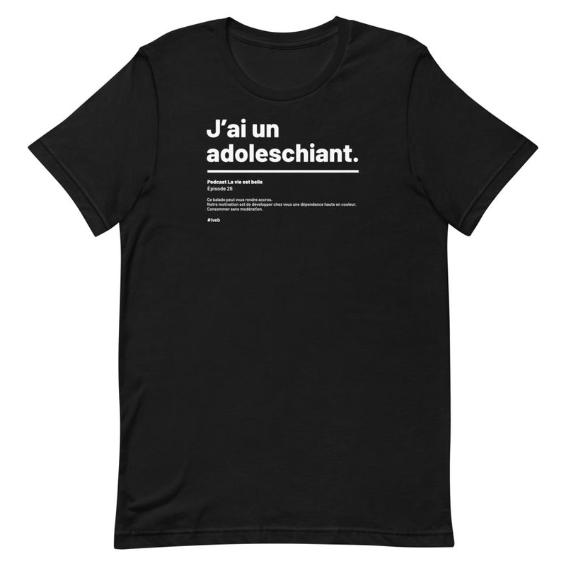 T-shirt unisexe - Adoleschiant