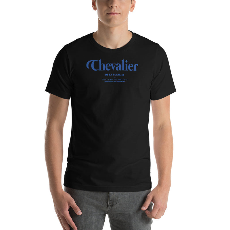 T-shirt unisexe doux Chevalier bleu