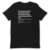 T-shirt unisexe - Un fou qui est fou