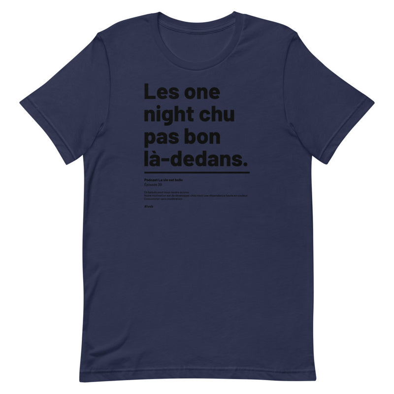 T-shirt unisexe doux - Les one night