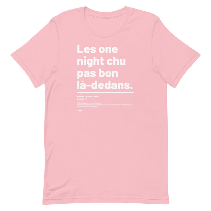 T-shirt unisexe - Les one night