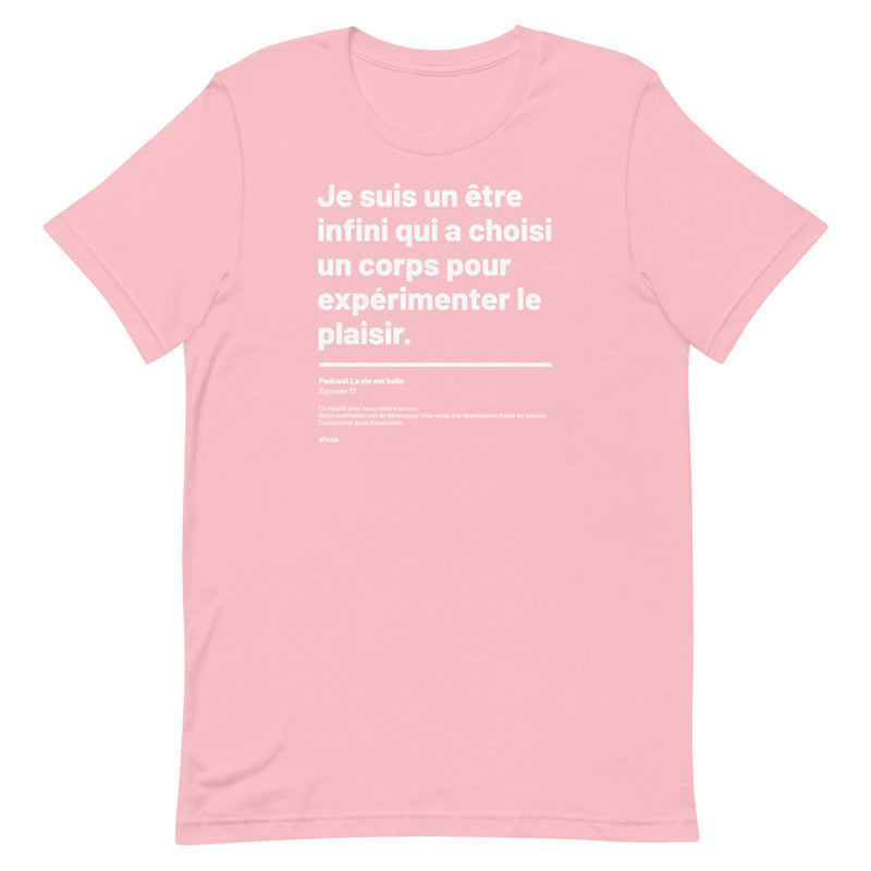 T-shirt unisexe - Être infini