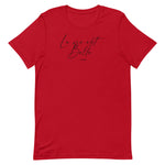T-shirt unisexe doux - LVEB en calvaire rouge