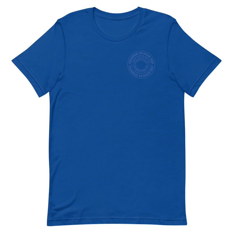 T-shirt unisexe doux - Road trip - Bleu