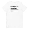 T-shirt Unisexe doux Frencher