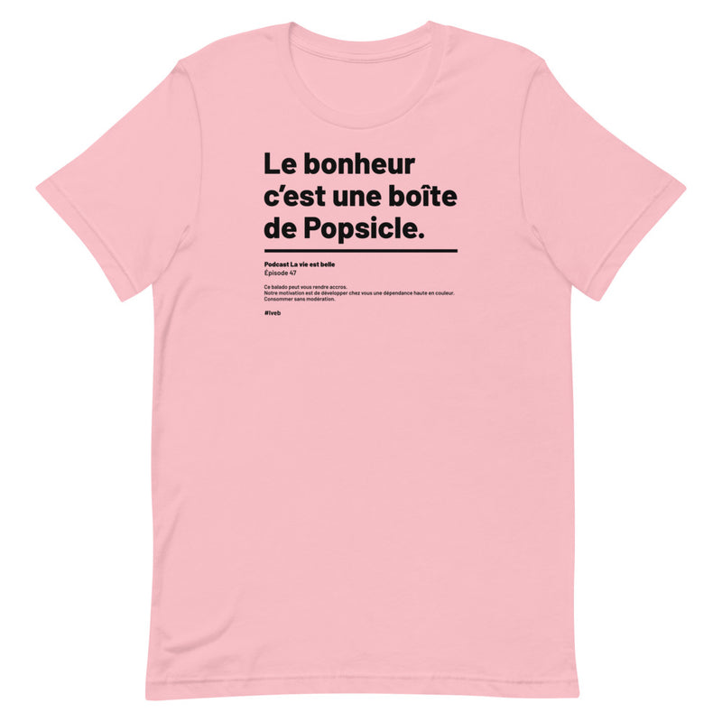 T-shirt Unisexe doux Une boîte de Popsicle