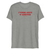 T-shirt unisexe chiné - Arriver