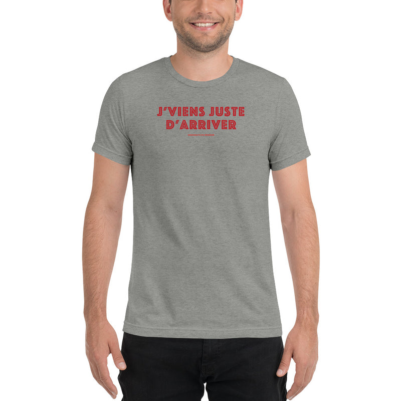 T-shirt unisexe chiné - Arriver