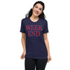 T-shirt unisexe chiné - Week-end