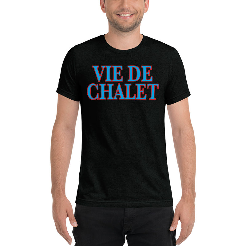 T-shirt unisexe chiné - Vie de chalet