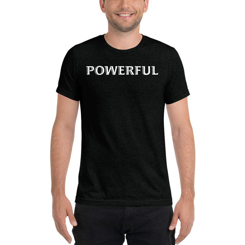 T-shirt chiné Powerful