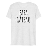 T-shirt chiné Papa gâteau