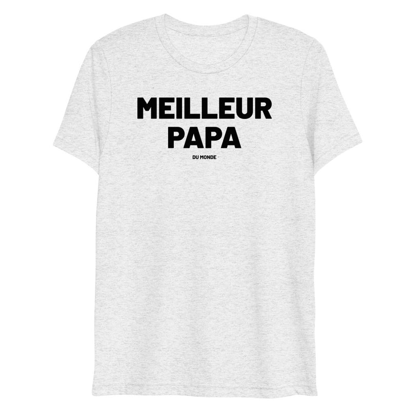 T-shirt chiné Meilleur papa