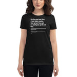 T-shirt ajusté femme - Un fou qui est fou...